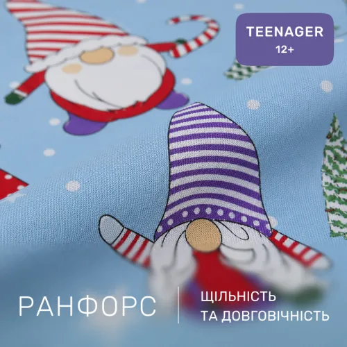 Комплект постельного белья Ranforce Elite TEENAGER 17-0679 Winter Wishes - 2