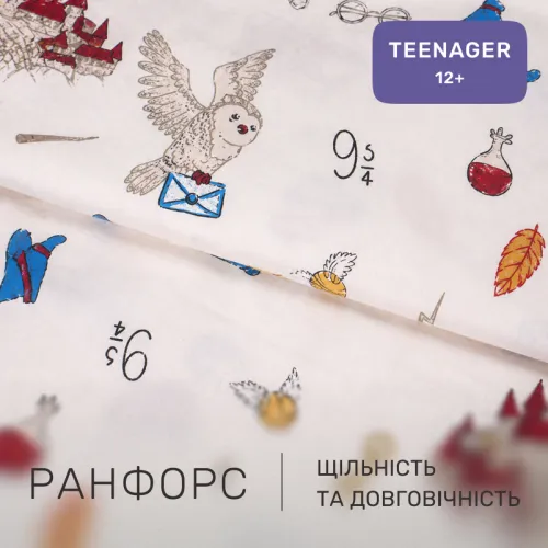 Комплект постельного белья Ranforce Elite TEENAGER 17-0725 Гаррі Поттер - 2