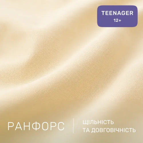 Комплект постельного белья Ranforce Elite TEENAGER 17-0729 Golden Geo Zebra - 2