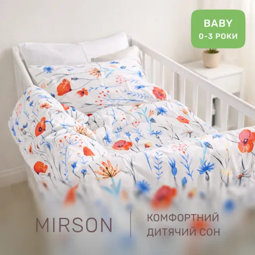 Комплект постельного белья Ranforce Elite BABY 17-0814 Poppies - 4
