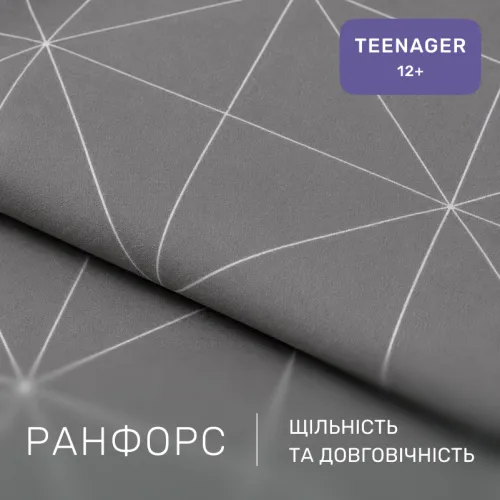 Комплект постельного белья Ranforce Elite TEENAGER 17-0850 Geometrica - 2