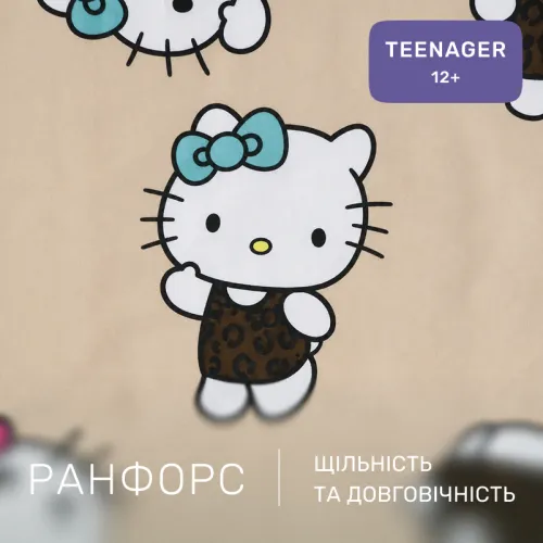 Комплект постельного белья Ranforce Elite TEENAGER 17-0866 Hello Kitty Style - 2