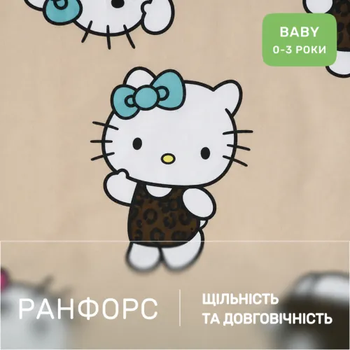 Комплект постельного белья Ranforce Elite BABY 17-0866 Hello Kitty Style - 2
