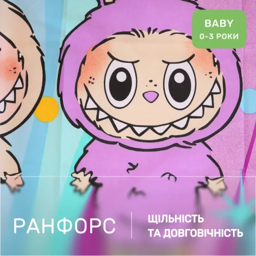 Комплект постельного белья Ranforce Elite BABY 17-0882 Sweet Labubu - 2