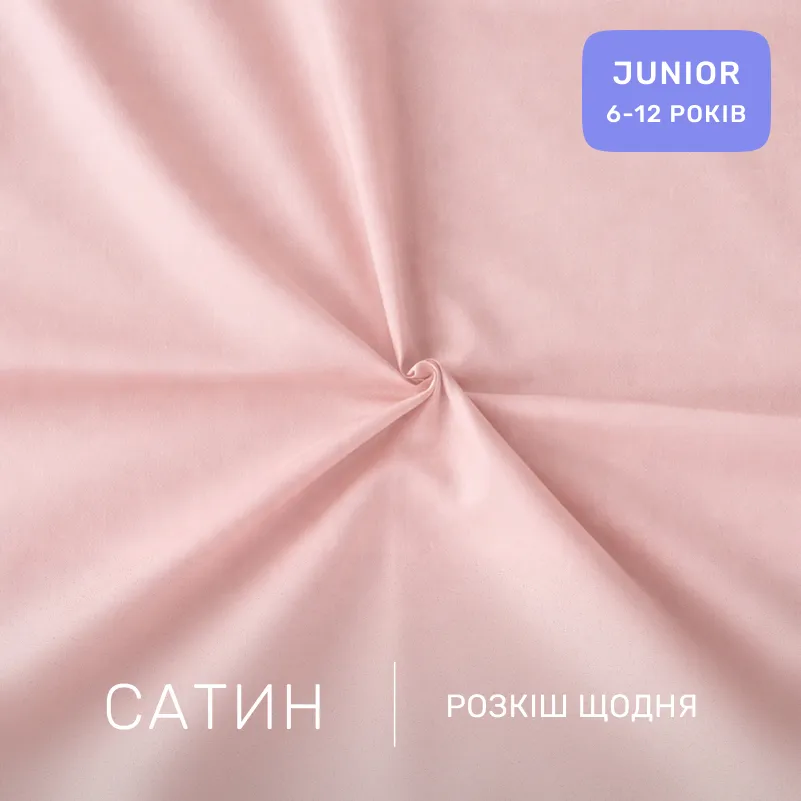 Комплект постельного белья Сатин JUNIOR 22-1376 Purple Dots - 1