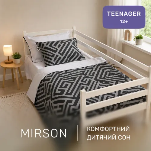 Комплект постільної білизни Сатин TEENAGER 22-1395 Geometric Design - 4