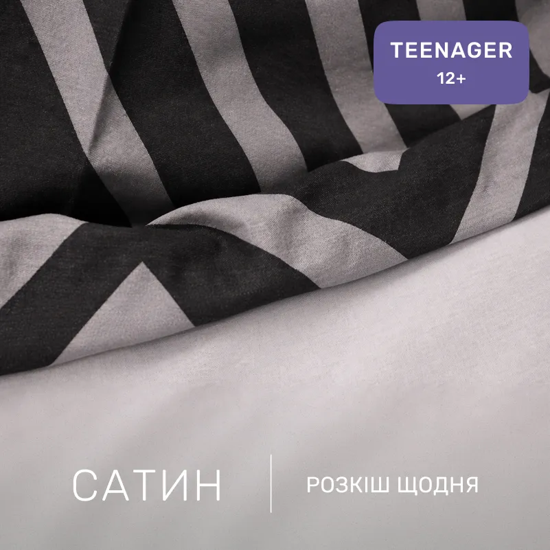 Комплект постельного белья Сатин TEENAGER 22-1395 Geometric Design - 1
