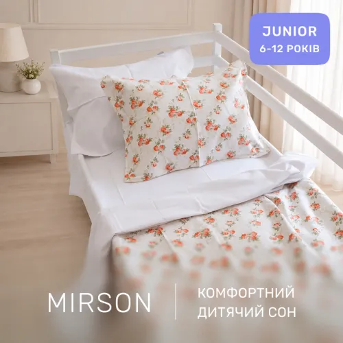 Комплект постельного белья Сатин JUNIOR 22-1399 Flower Fantasy - 4