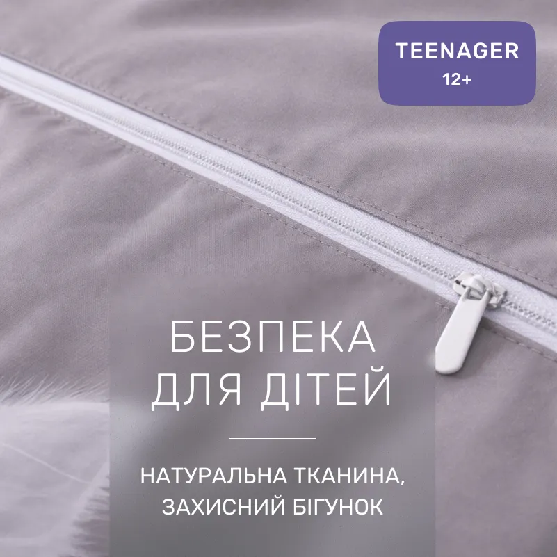 Комплект постельного белья Сатин TEENAGER Kids Time 22-1402 Silvery Cats - 2