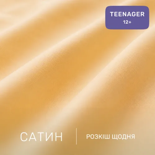 Комплект постельного белья Сатин TEENAGER 22-1407 Wavy lines - 2