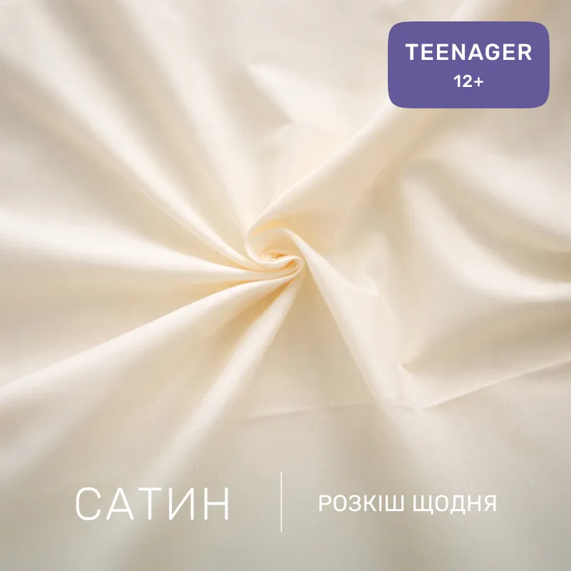 Комплект постельного белья Сатин TEENAGER 22-1413 Brown Geometry - 1