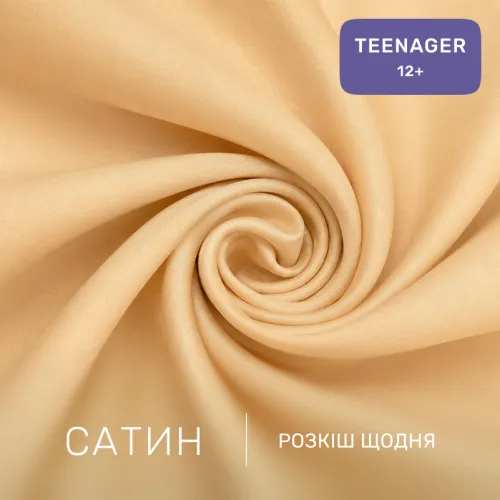 Комплект постельного белья Сатин TEENAGER 22-1439 Pudra Abstract - 2
