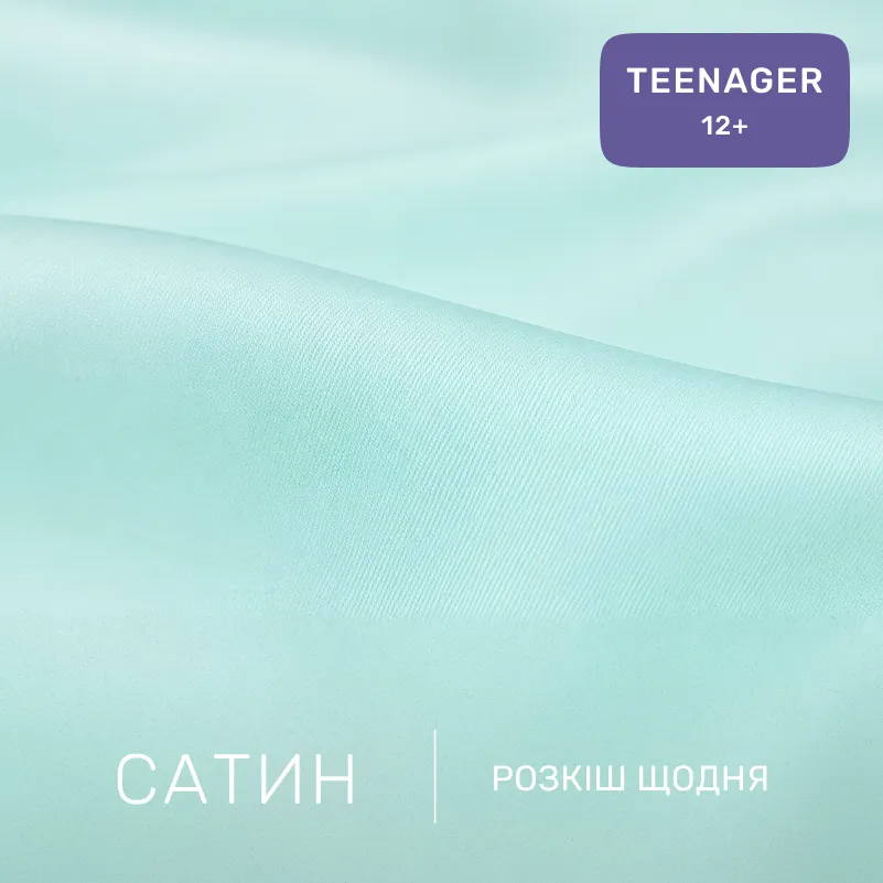 Комплект постельного белья Сатин TEENAGER 22-1462 Dandeline gray - 1