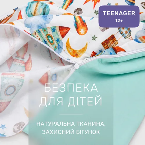 Комплект постільної білизни Сатин TEENAGER 22-1472 Rocket Dreams - 3