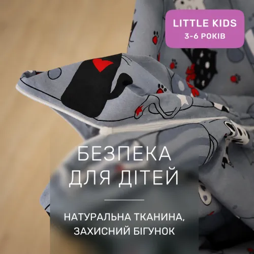 Комплект постельного белья Ranforce Elite LITTLE KIDS 17-0671 With Love, Cats - 3