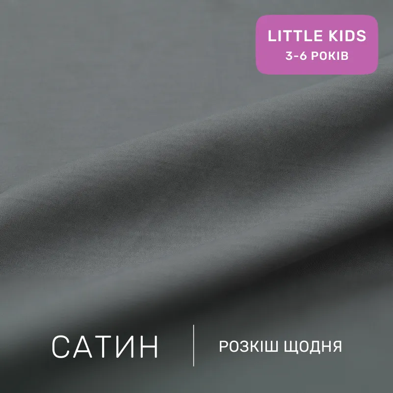 Комплект постільної білизни Сатин LITTLE KIDS 22-1423 Thin stripe - 1
