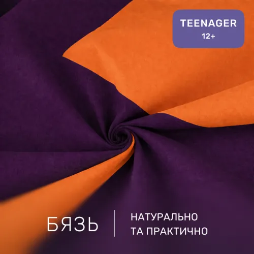 Комплект постельного белья Бязь TEENAGER Christiano (13-1027 + 16-3310) - 2