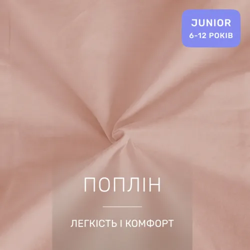 Комплект постельного белья JUNIOR Poplin Line 015 + 041 Honey - 2