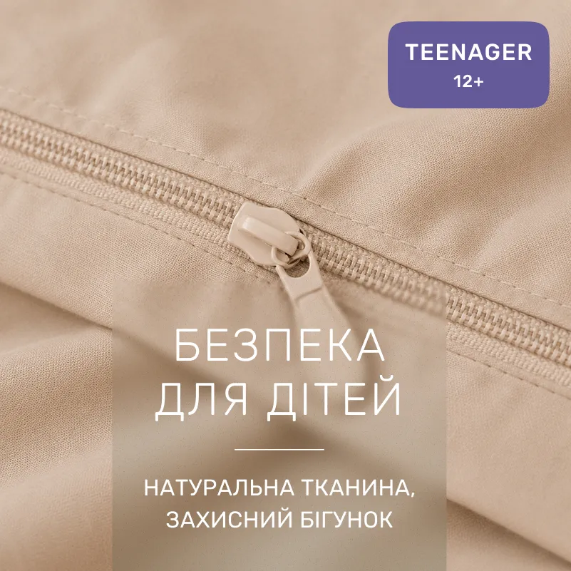 Комплект постільної білизни Поплін TEENAGER Poplin Line 018 + 015 Huskar - 2