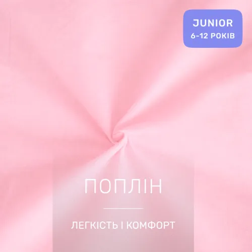 Комплект постельного белья JUNIOR Poplin Line 018 + 091 Jasper - 2