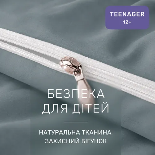 Комплект постільної білизни Поплін TEENAGER Poplin Line 054 + 067 Gerwin - 3