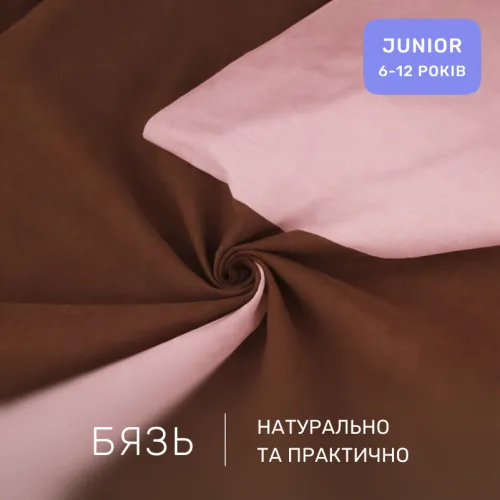 Комплект постельного белья Бязь JUNIOR Riccarda (14-1312 + 15-1511) - 2