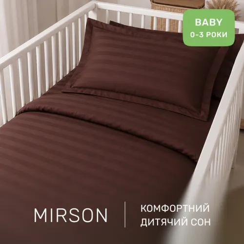 Комплект постельного белья Сатин BABY Satin Jacquard "Lorenzo" - 4