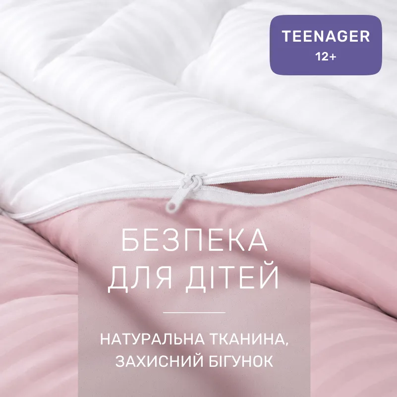 Комплект постельного белья Сатин TEENAGER Satin Stripe 30-0007 + 30-0001 Beatrisa - 2