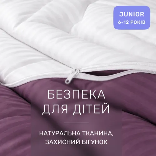 Комплект постельного белья Сатин JUNIOR Satin Stripe 30-0008 + 30-0001 Bethseda - 3