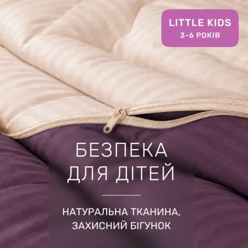 Комплект постельного белья Сатин LITTLE KIDS Satin Stripe 30-0008 + 30-0004 Waleis - 3