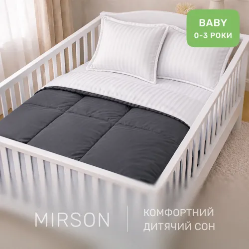 Комплект постельного белья Сатин BABY Satin Stripe 30-0012 + 30-0001 Vevina - 4