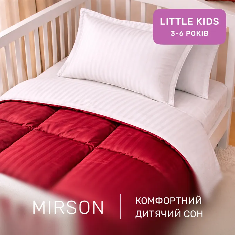 Комплект постельного белья Сатин LITTLE KIDS Satin Stripe 30-0018 + 30-0001 Feinarina - 3