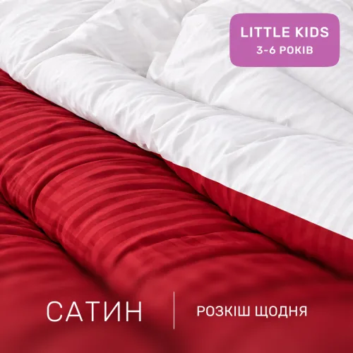 Комплект постельного белья Сатин LITTLE KIDS Satin Stripe 30-0018 + 30-0001 Feinarina - 2