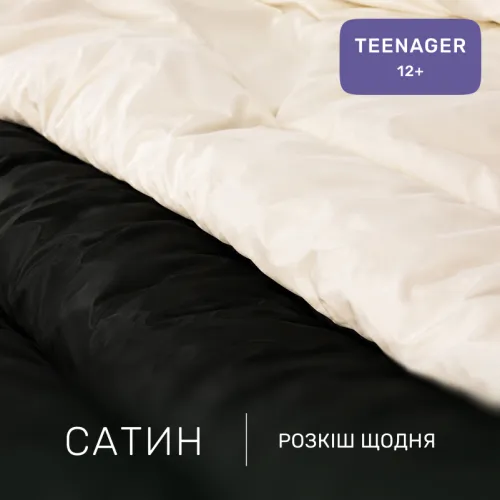 Комплект постельного белья Сатин TEENAGER Classic 0001+0055 - 2