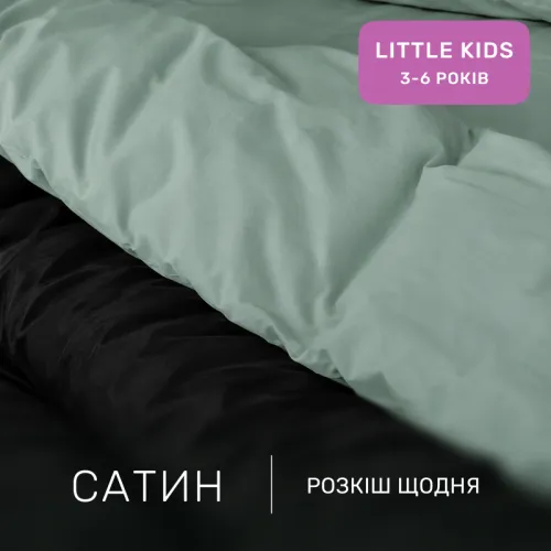Комплект постільної білизни Сатин LITTLE KIDS 0848 + 0844 Henry - 2