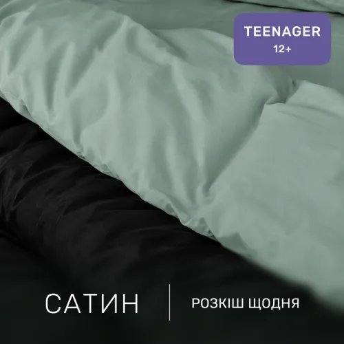 Комплект постільної білизни Сатин TEENAGER 0848 + 0844 Henry - 2