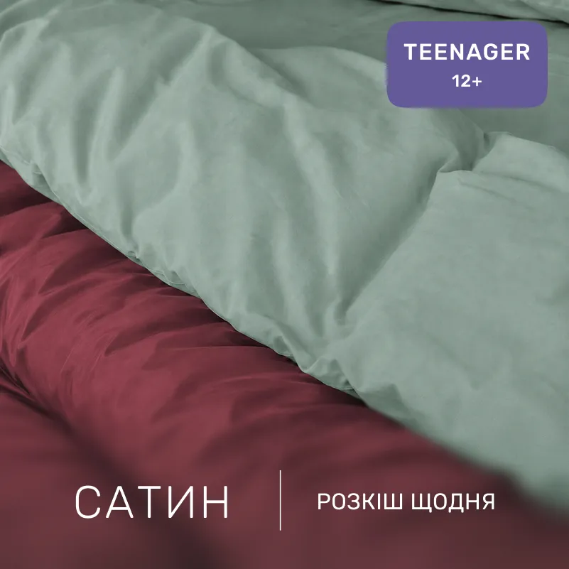 Комплект постільної білизни Сатин TEENAGER 0844+ 0847 Ralph - 1
