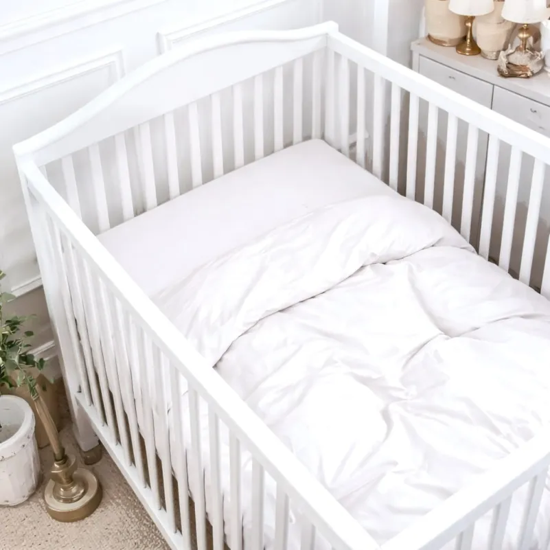 Комплект постельного белья Сатин BABY 00-0000 Show White - 4