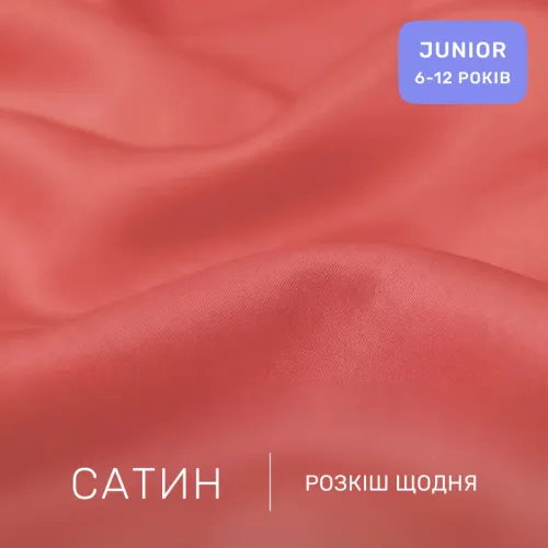Комплект постельного белья Сатин JUNIOR 0132 Silvia - 2