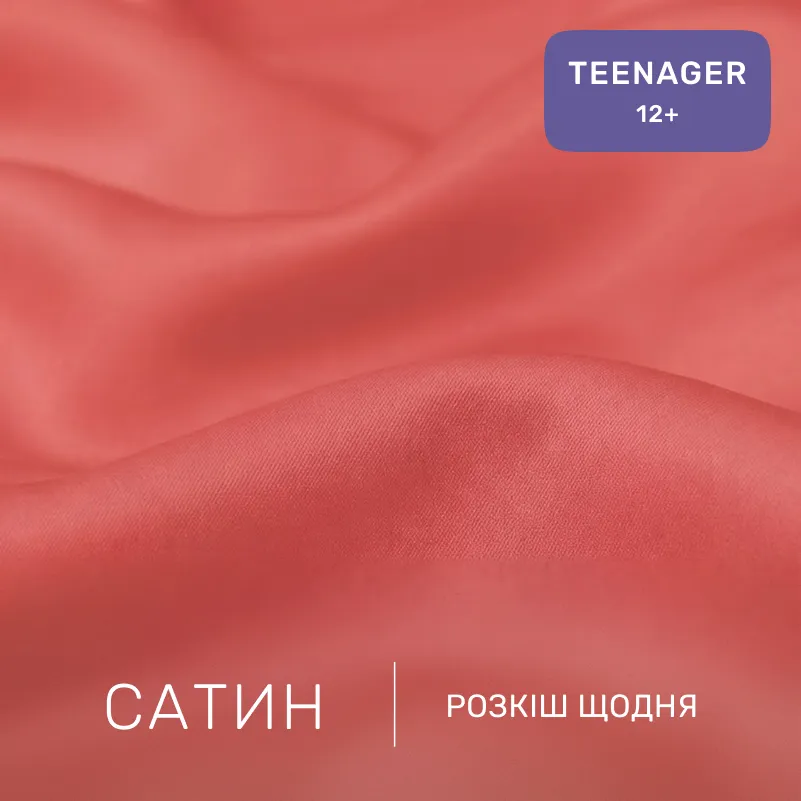 Комплект постільної білизни Сатин TEENAGER 0132 Silvia - 1
