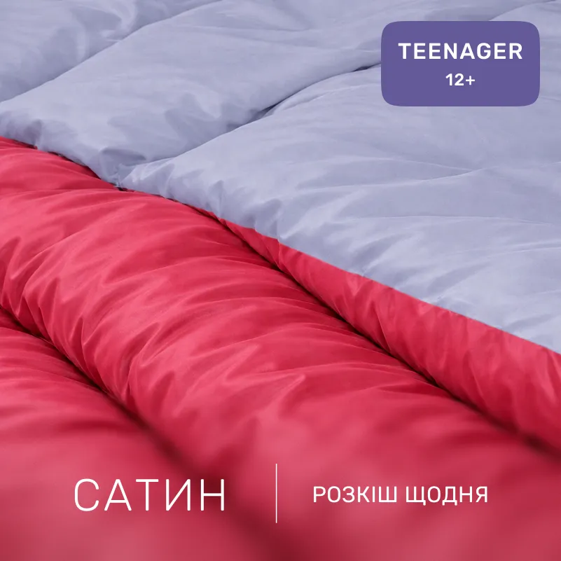 Комплект постільної білизни Сатин TEENAGER 0847 + 0843 Thomas - 1