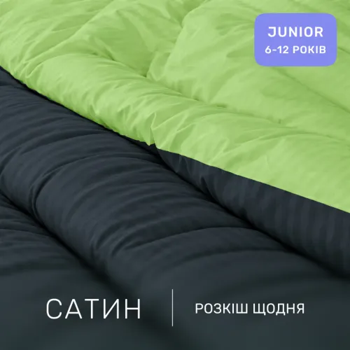 Комплект постільної білизни Сатин JUNIOR Satin Stripe 30-0021 + 30-0016 Ballat - 2