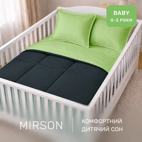 Комплект постельного белья Сатин BABY Satin Stripe 30-0021 + 30-0016 Ballat - 4