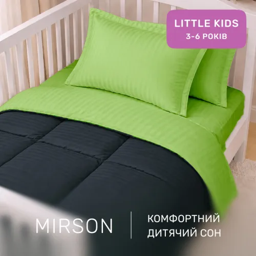 Комплект постільної білизни Сатин LITTLE KIDS Satin Stripe 30-0021 + 30-0016 Ballat - 4