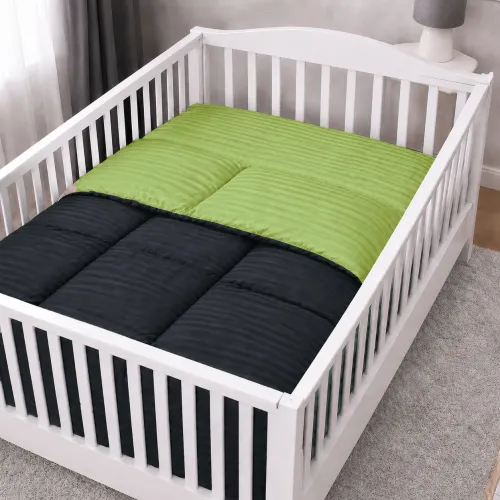 Комплект постельного белья Сатин BABY Satin Stripe 30-0021 + 30-0016 Ballat - 5