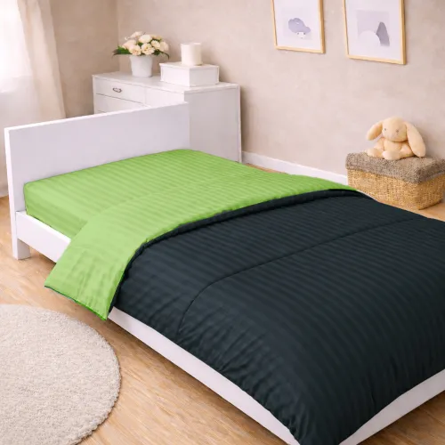 Комплект постільної білизни Сатин JUNIOR Satin Stripe 30-0021 + 30-0016 Ballat - 5