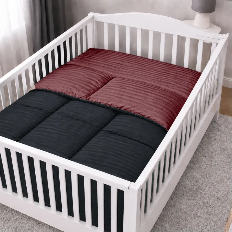 Комплект постельного белья Сатин BABY Satin Stripe 30-0021 + 30-0008 Dorimel - 4