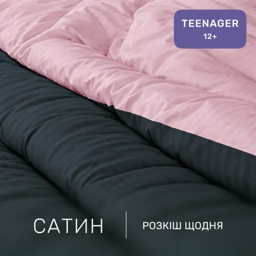 Комплект постельного белья Сатин TEENAGER Satin Stripe 30-0021 + 30-0007 Esandiora - 2