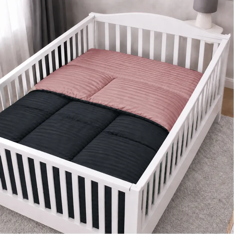 Комплект постельного белья Сатин BABY Satin Stripe 30-0021 + 30-0007 Esandiora - 4