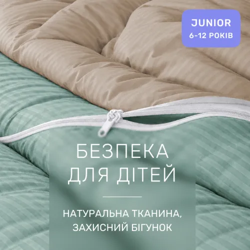 Комплект постельного белья Сатин JUNIOR Satin Stripe 30-0015 + 30-0004 Gavenia - 3